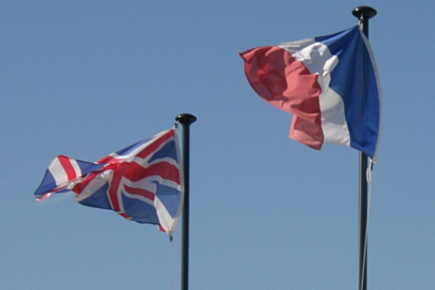 France UK flags